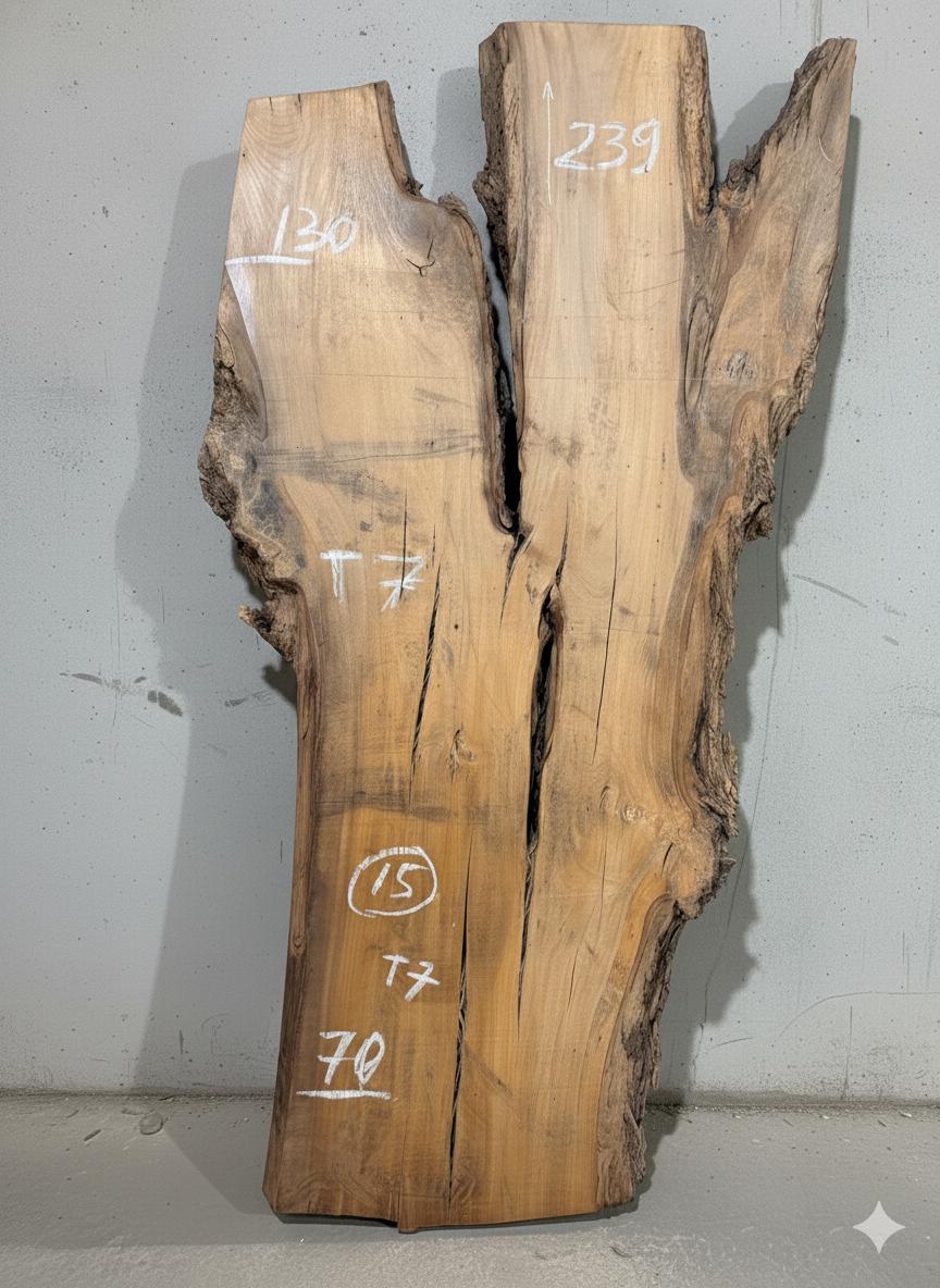 Слэб карагач k15, 320 × 55 × 5 см