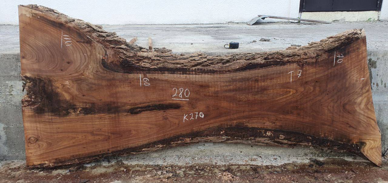 Слэб карагач k270, 280 × 70 × 7 см