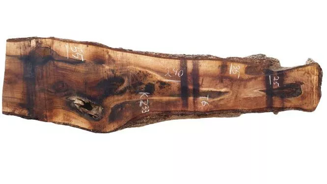 Слэб ореха k233, 240 × 45 × 6 см