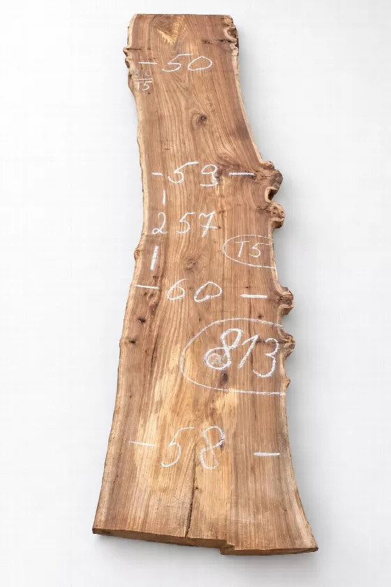 Слэб карагач k813, 257 × 55 × 5 см
