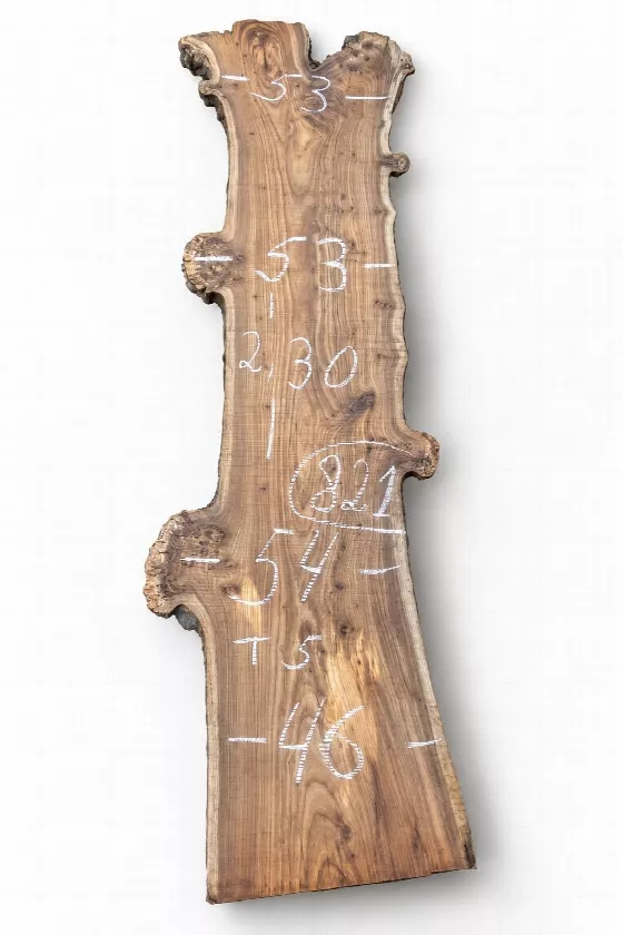 Слэб карагач k821, 230 × 50 × 5 см