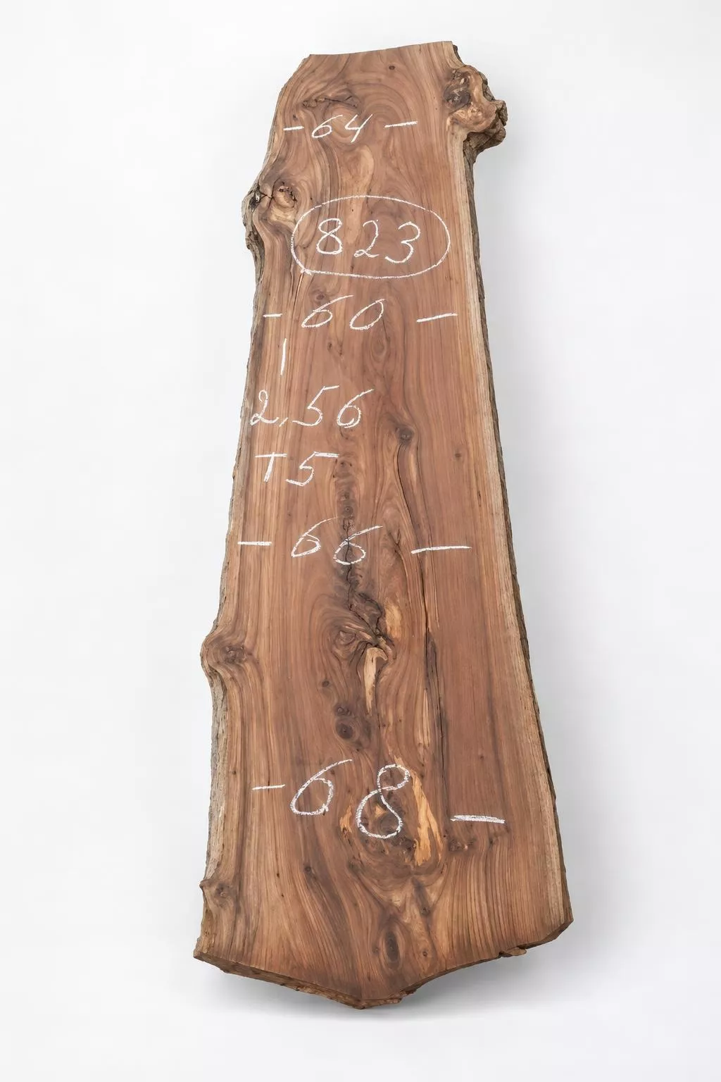 Слэб карагача k823, 256 × 65 × 5 см