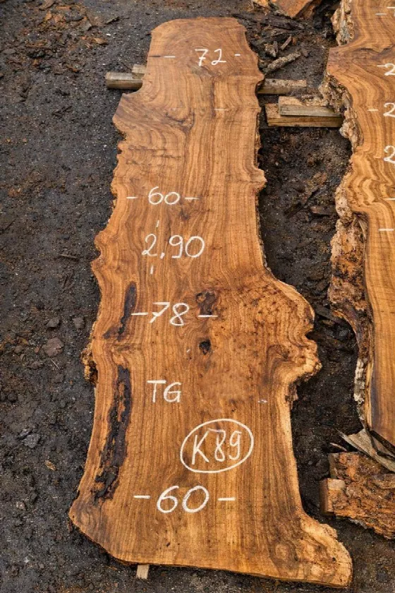 Слэб карагач k89, 290 × 70 × 6 см