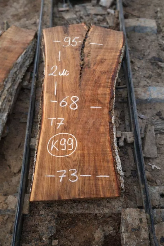 Слэб карагач k99, 200 × 80 × 7 см